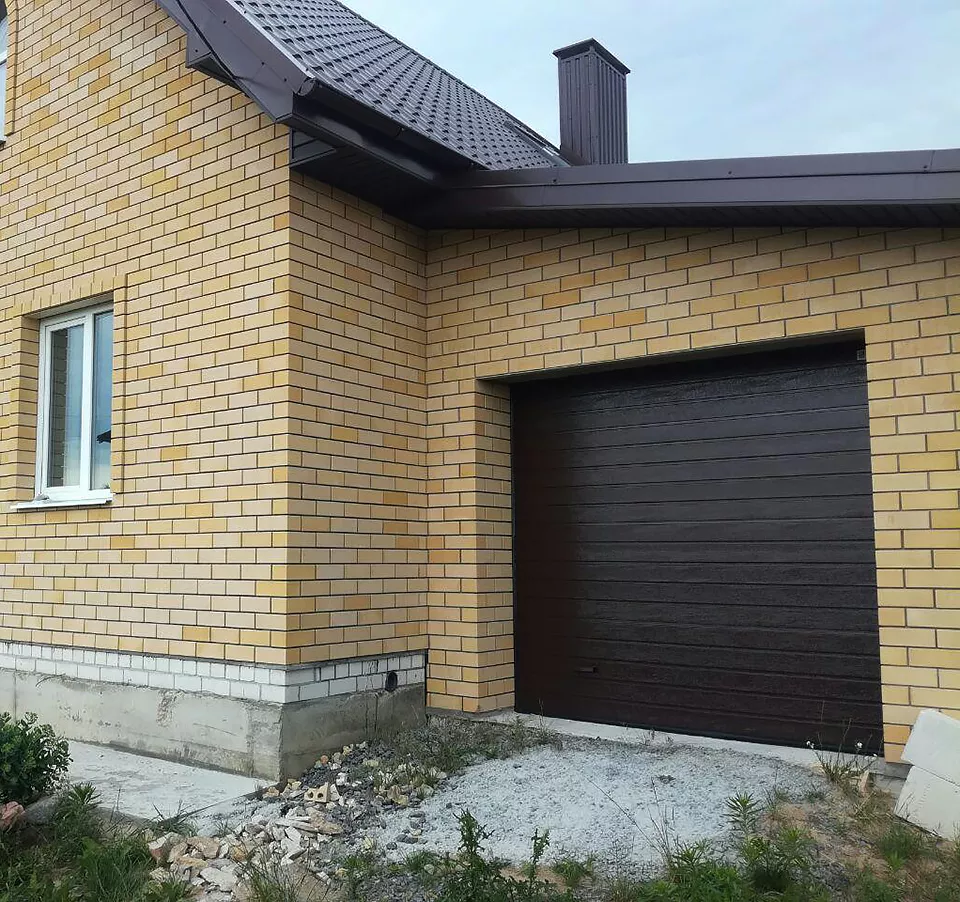 Установка ворот DoorHan в деревне Погост